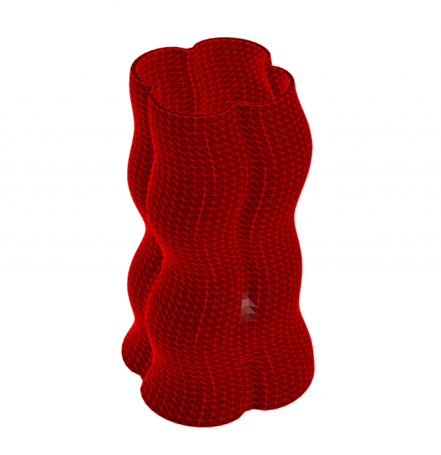 vase 5-36 3D Модель .c4d .max .obj .3ds .fbx .stl .blend 