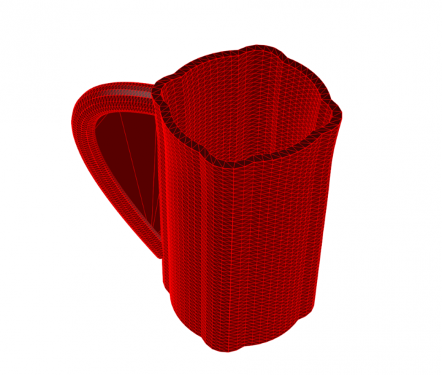 vase 5-37 3D Модель .c4d .max .obj .3ds .fbx .stl .blend 