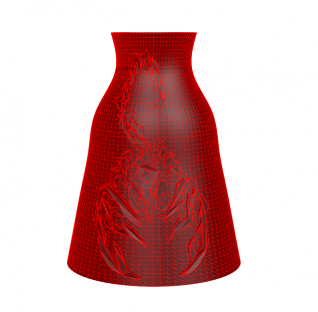 vase 5-39 3D 模型 .c4d .max .obj .3ds .fbx .stl .blend