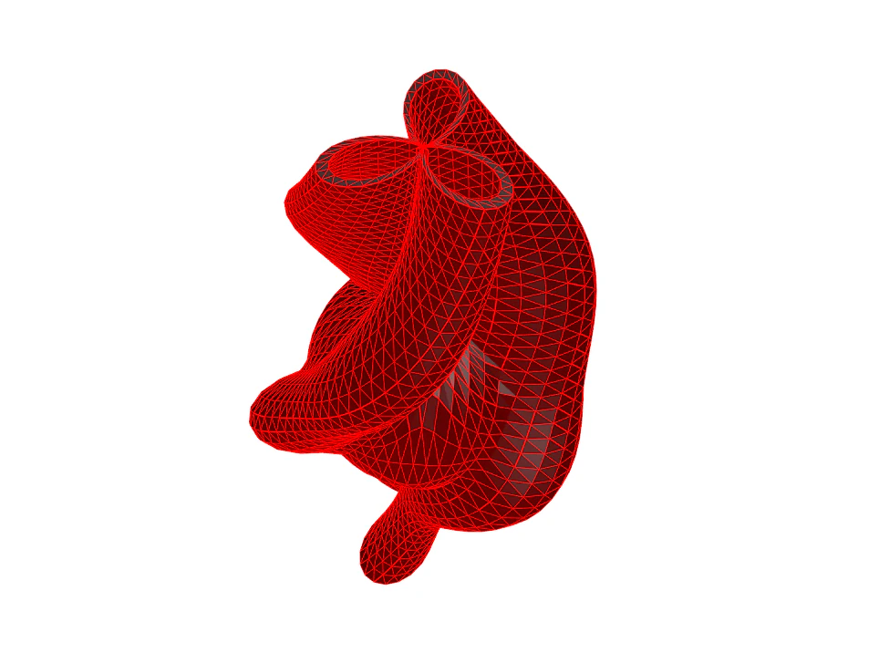 vase 6-1 3D Model .c4d .max .obj .3ds .fbx .stl .blend 