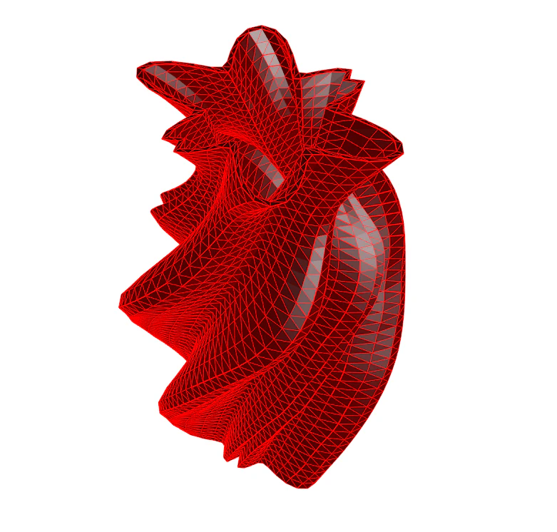 vase 6-2 3D Model .c4d .max .obj .3ds .fbx .stl .blend 