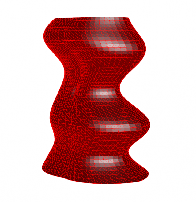 vase 6-4 3D Модель .c4d .max .obj .3ds .fbx .stl .blend 
