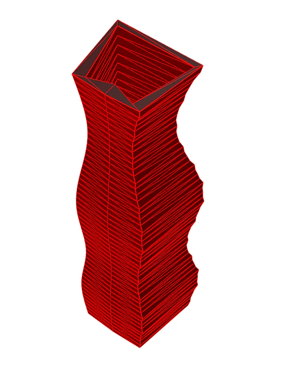 vase 6-8 3D Model .c4d .max .obj .3ds .fbx .stl .blend 