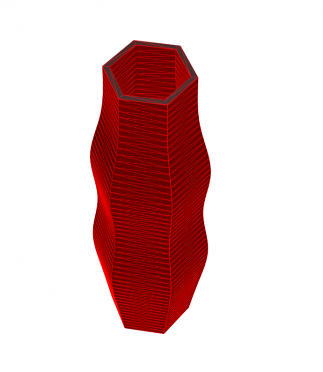 vase 8-3 Model 3D .c4d .max .obj .3ds .fbx .stl .blend 