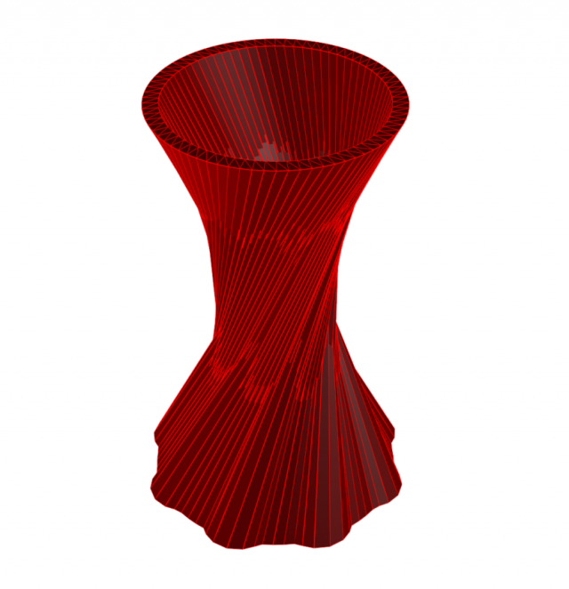 vase 8-6 3Dモデル .c4d .max .obj .3ds .fbx .stl .blend 