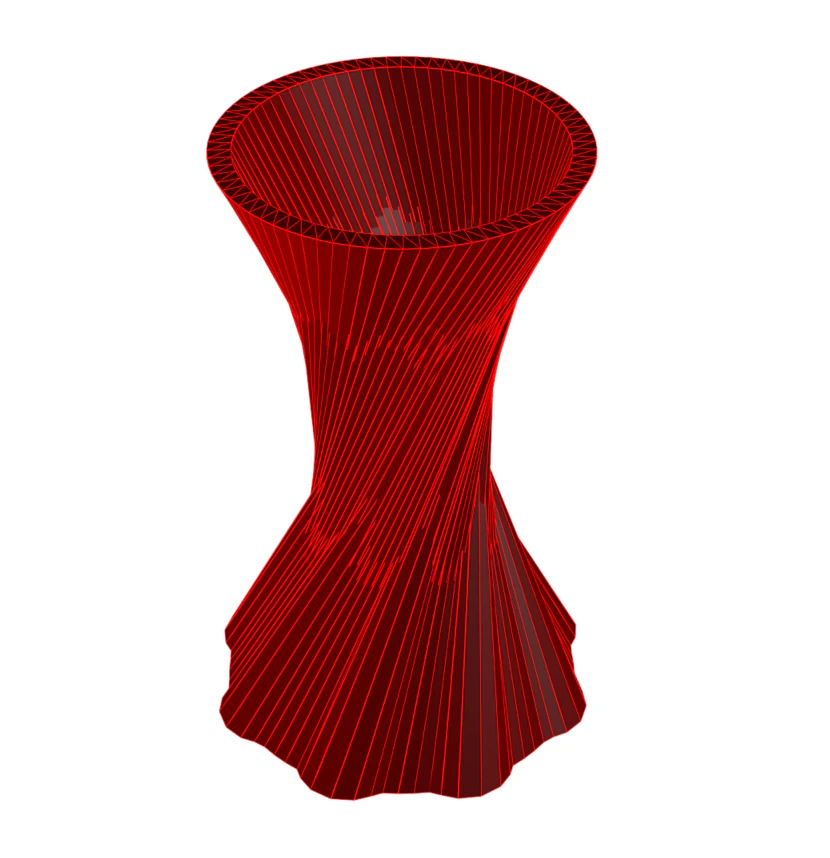 vase 8-6 3D Model .c4d .max .obj .3ds .fbx .stl .blend