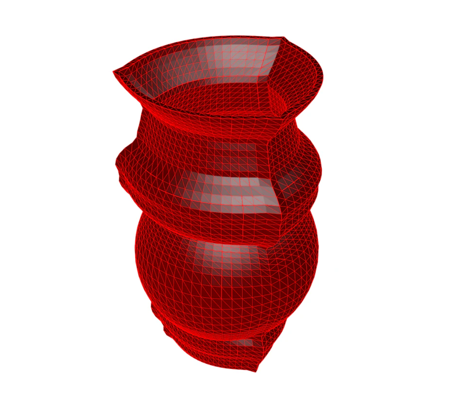 vase 8-14 3D Model .c4d .max .obj .3ds .fbx .stl .blend
