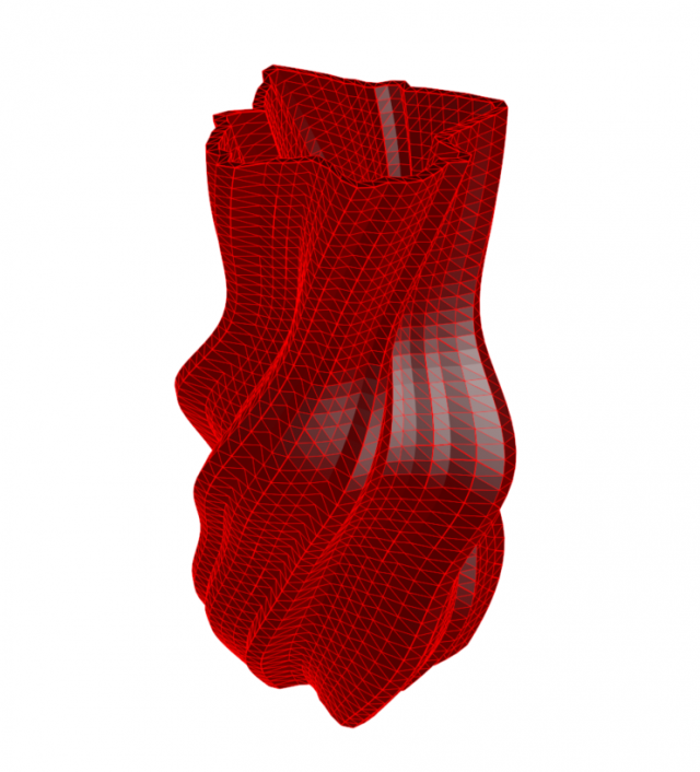 vase 8-17 Model 3D .c4d .max .obj .3ds .fbx .stl .blend