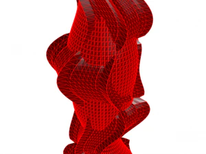 Vase 8-21 3D Modell