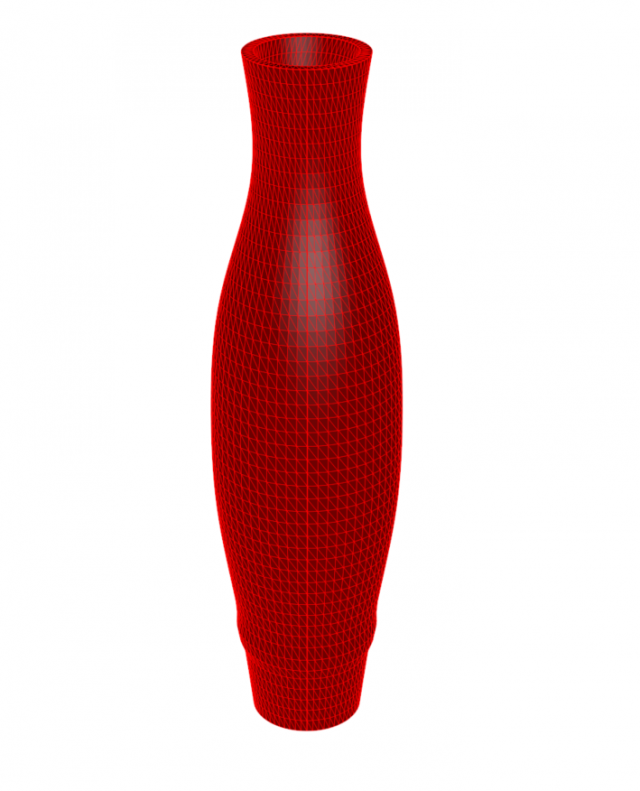 vase 8-23 Model 3D .c4d .max .obj .3ds .fbx .stl .blend 