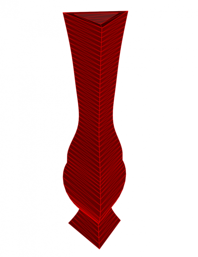 vase 8-24 Model 3D .c4d .max .obj .3ds .fbx .stl .blend 