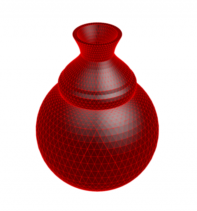 vase 8-26 3D Модель .c4d .max .obj .3ds .fbx .stl .blend 