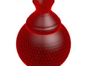 Vase 8-26 3D Modell