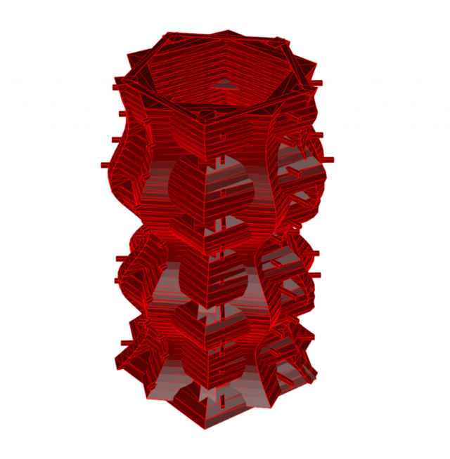 vase 8-35 3D Model .c4d .max .obj .3ds .fbx .stl .blend 