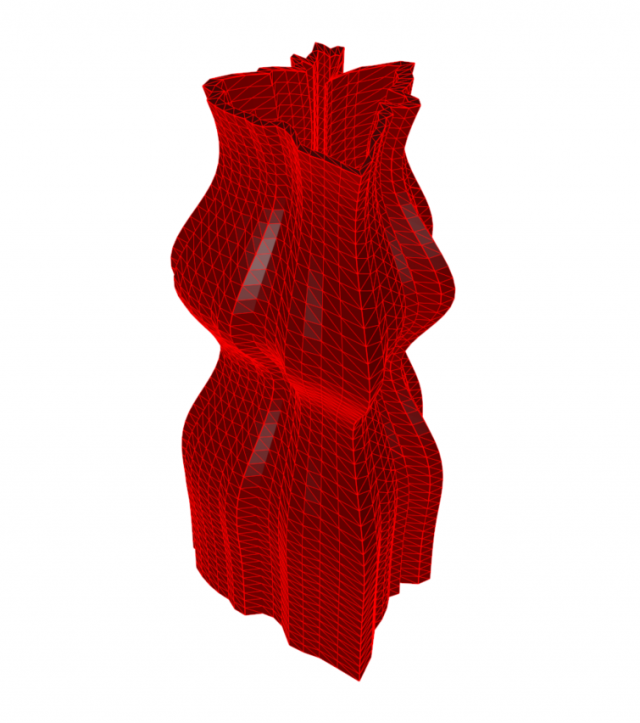 vase 8-41 Model 3D .c4d .max .obj .3ds .fbx .stl .blend