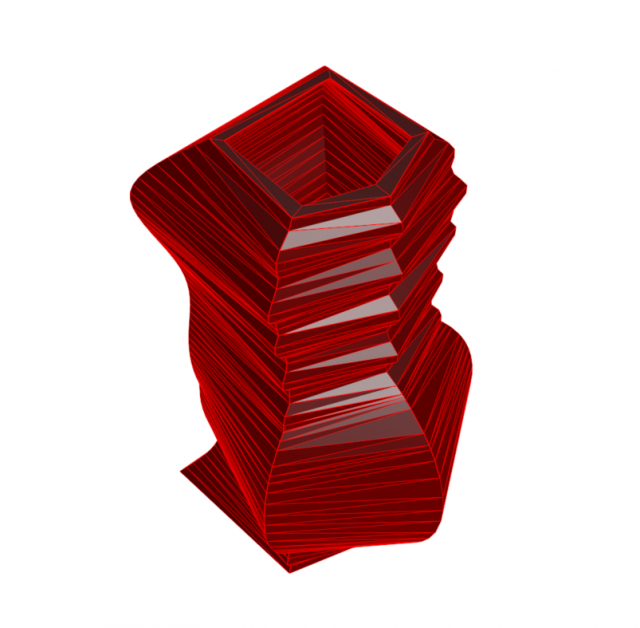 vase 8-43 3D Model .c4d .max .obj .3ds .fbx .stl .blend 