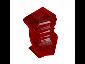 vase 8-43 3D Model