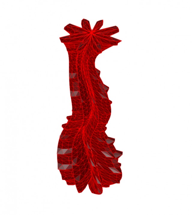 vase 8-45 3D Модель .c4d .max .obj .3ds .fbx .stl .blend 
