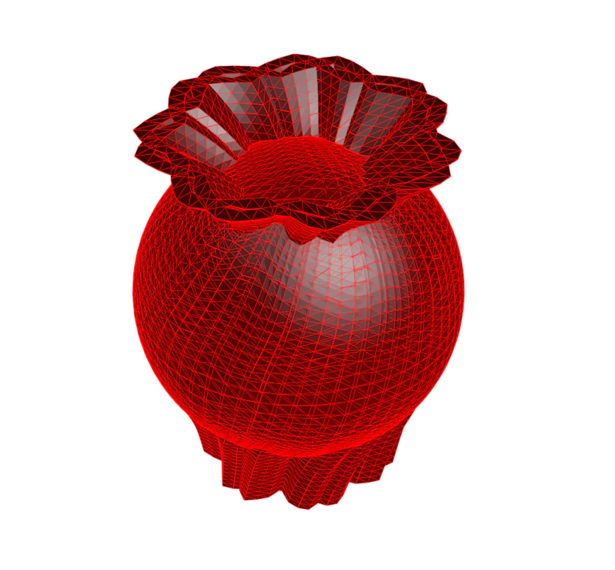 vase 8-48 3D Model .c4d .max .obj .3ds .fbx .stl .blend 
