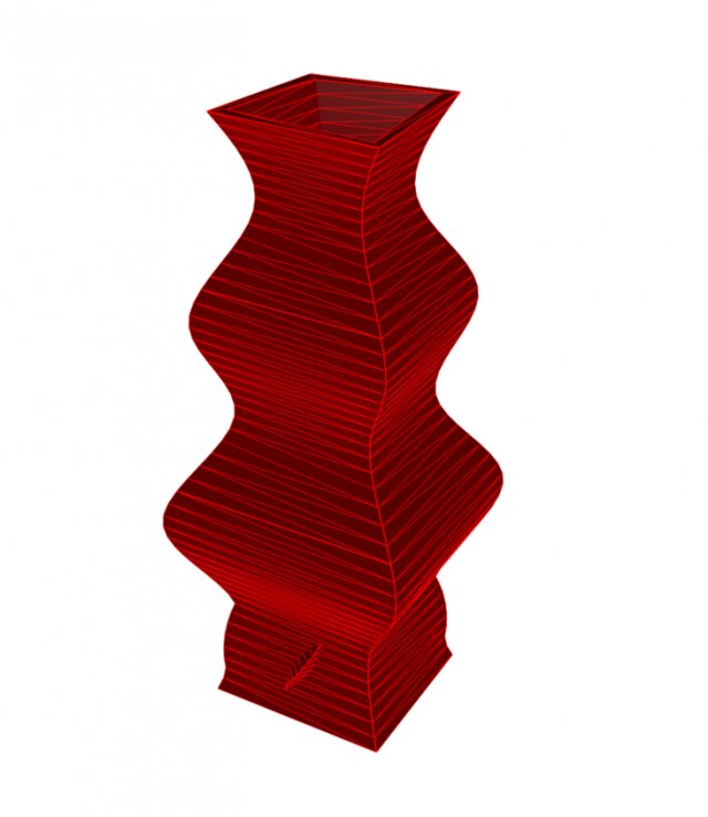 vase 9-4 3D Model .c4d .max .obj .3ds .fbx .stl .blend 