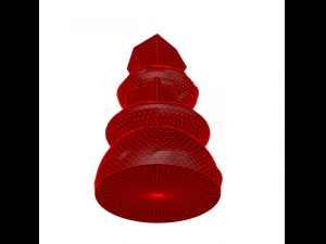 फूलदान 9-5 3D मॉडल