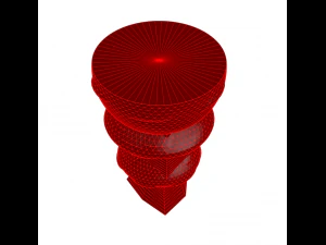 फूलदान 9-5 3D मॉडल