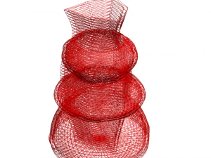 फूलदान 9-5 3D मॉडल