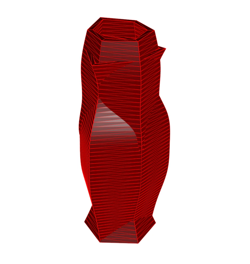 vase 9-6 3D Model .c4d .max .obj .3ds .fbx .stl .blend 