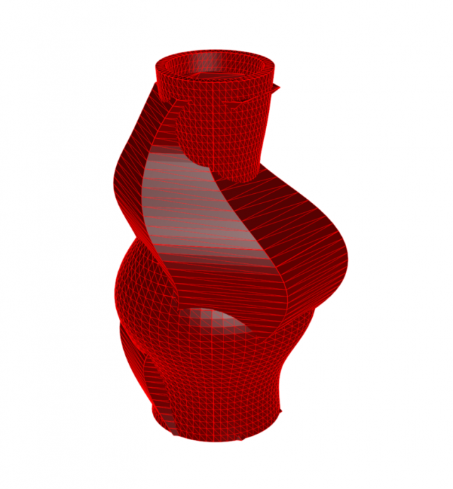 vase 9-11 Model 3D .c4d .max .obj .3ds .fbx .stl .blend