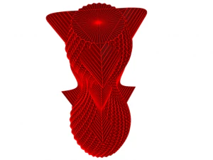 vase 9-17 3D Model