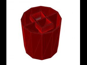 Vasenform 9-23 3D Modell
