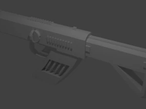 fusil laser Modèle 3D