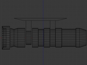 laser rifle with attachment 3D 模型