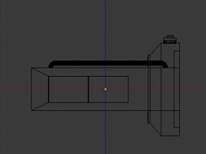 laser rifle with attachment 3D 模型