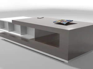 现代咖啡桌系列 3D 模型