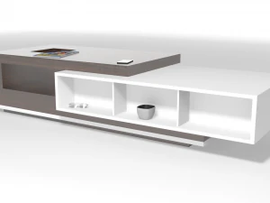 现代咖啡桌系列 3D 模型