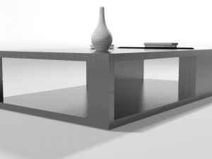 modern coffee table collection 3D Модель
