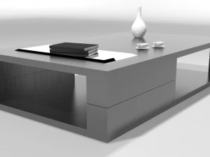 现代咖啡桌系列 3D 模型