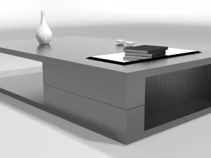 现代咖啡桌系列 3D 模型