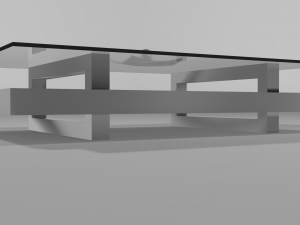 modern coffee table collection 3D Модель