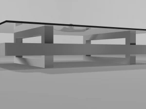 现代咖啡桌系列 3D 模型