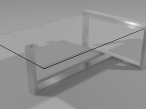 modern coffee table collection 3D Модель