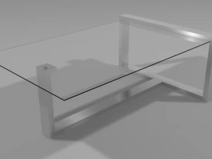 现代咖啡桌系列 3D 模型
