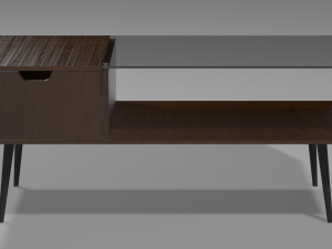 modern coffee table collection 3D Модель