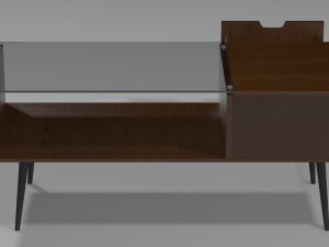 modern coffee table collection 3D Модель