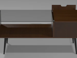现代咖啡桌系列 3D 模型