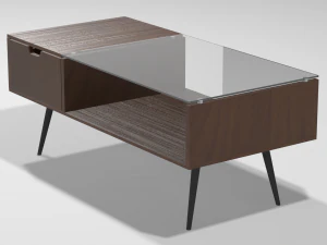 现代咖啡桌系列 3D 模型