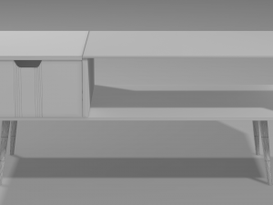 modern coffee table collection 3D Модель
