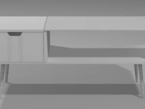 现代咖啡桌系列 3D 模型