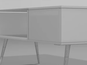 现代咖啡桌系列 3D 模型